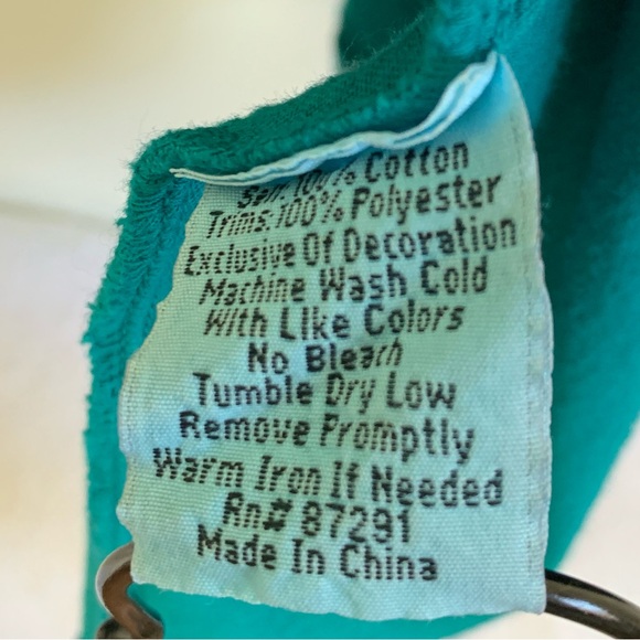 Johnny Was JWLA 3/4 Sleeve Embroidered Front Panel Tunic Top Boho Hippie Summer - Picture 9 of 15